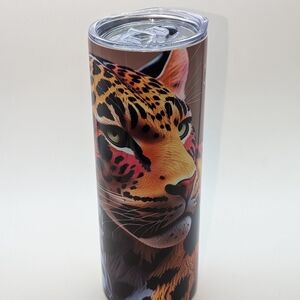 Leopard Print Tumbler (New)